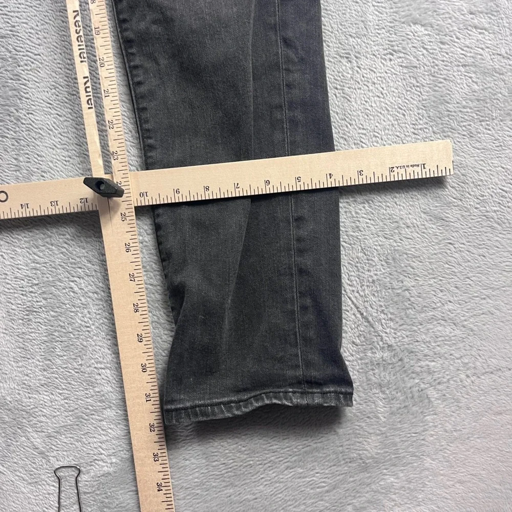 Banana Republic Travel Jean Mens 31x34 Athletic Fit Charcoal Gray Denim Pants